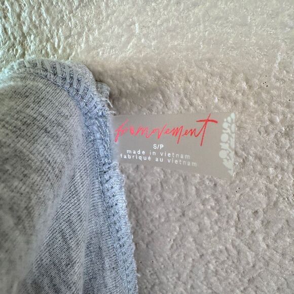 Free People Movement Stay Low Harem Pants Womens Small Gray Drop Crotch Wide-leg - Picture 13 of 16